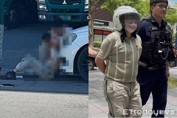 林口黑貓宅急便發生凶殺案，女員工刺殺男同事被逮捕。（圖／民眾提供、記者陳以昇攝）圖片